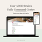ADHD Life Planner & Notion Templates | Brain Dump, Time Blocking, Task Manager & Daily Planner for ADHD | Notion Life Planner for Adults & Students | Digital Productivity Tools by Sellix Publications