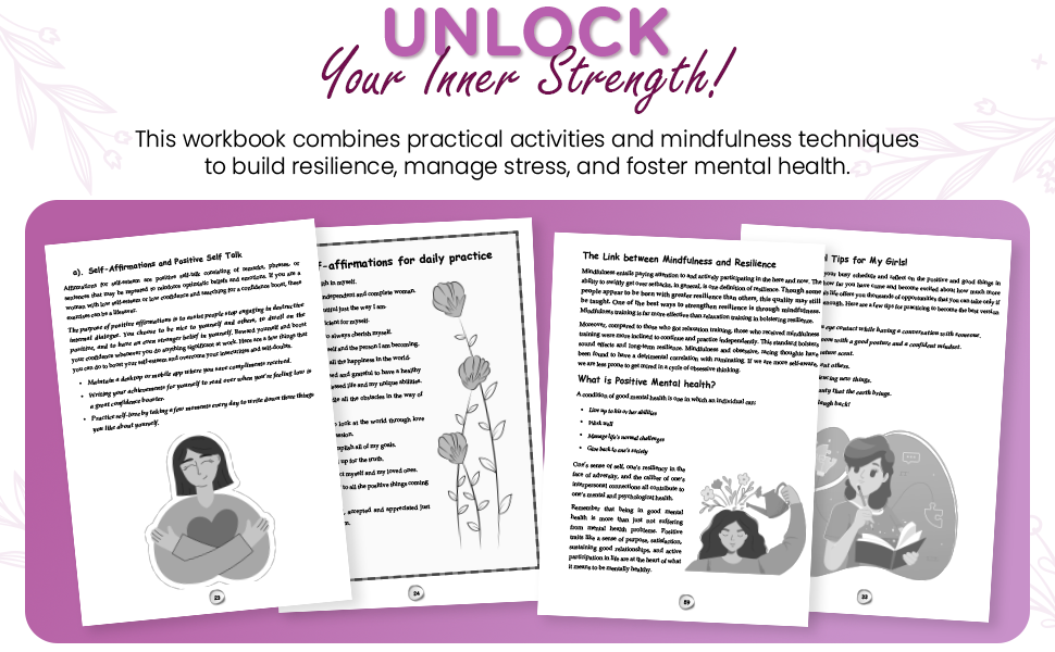 Teen Girls Growth Bundle – PTSD & Wisdom Workbook (Ages 13–18)