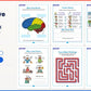 Cognitive Skills Workbook Series – Focus & Attention Bundle for Kids (3 Books)
