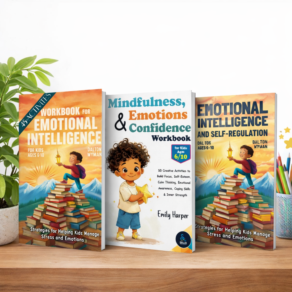 Ultimate Emotional Growth Bundle for Kids (Ages 6–10) – 3 Books Pack